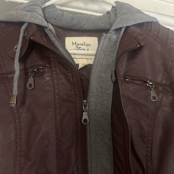 Marylin and me faux leather jacket - Picture 3 of 6